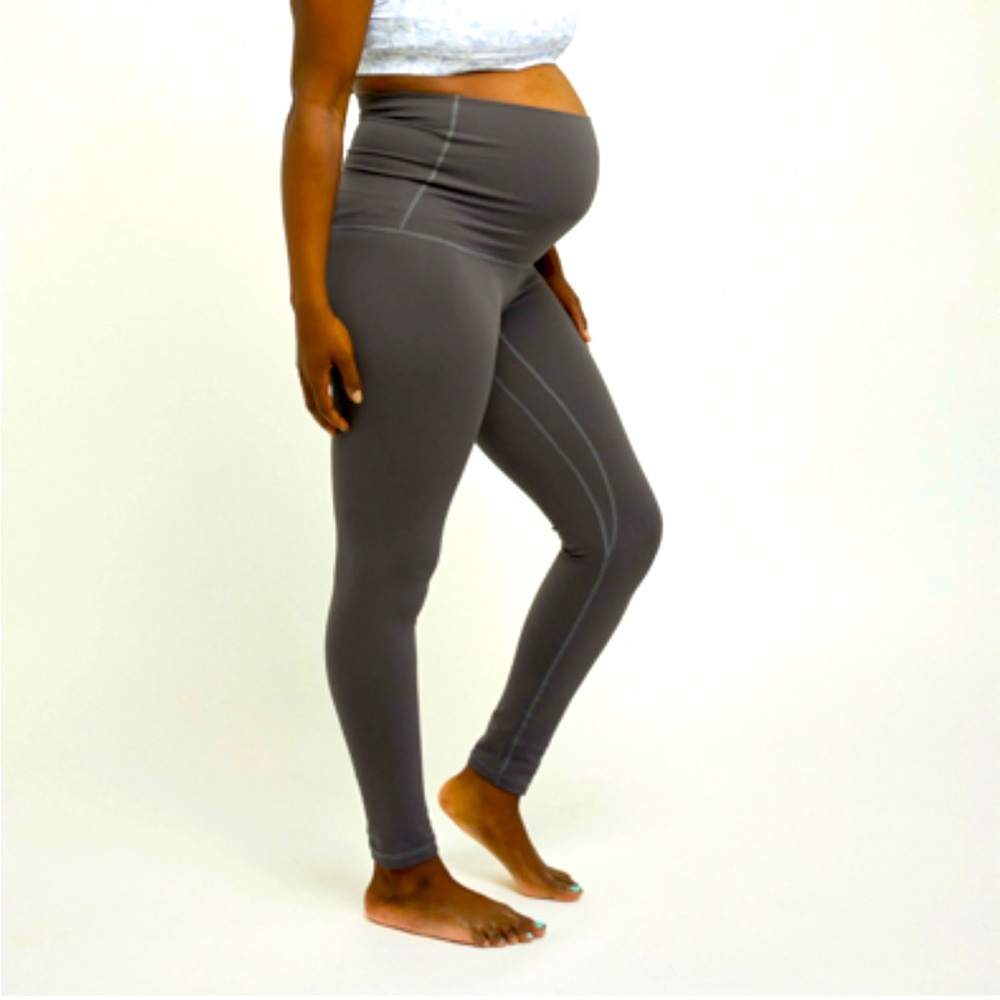 Maternity Grow with Me Tight in Sky Grey